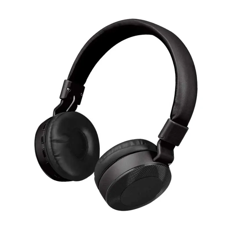 Черный Новая Спортивная гарнитура беспроводные наушники Bluetooth 5,0 Поддержка TF карты FM Музыкальная гарнитура стерео складные наушники с микрофоном - Цвет: Черный