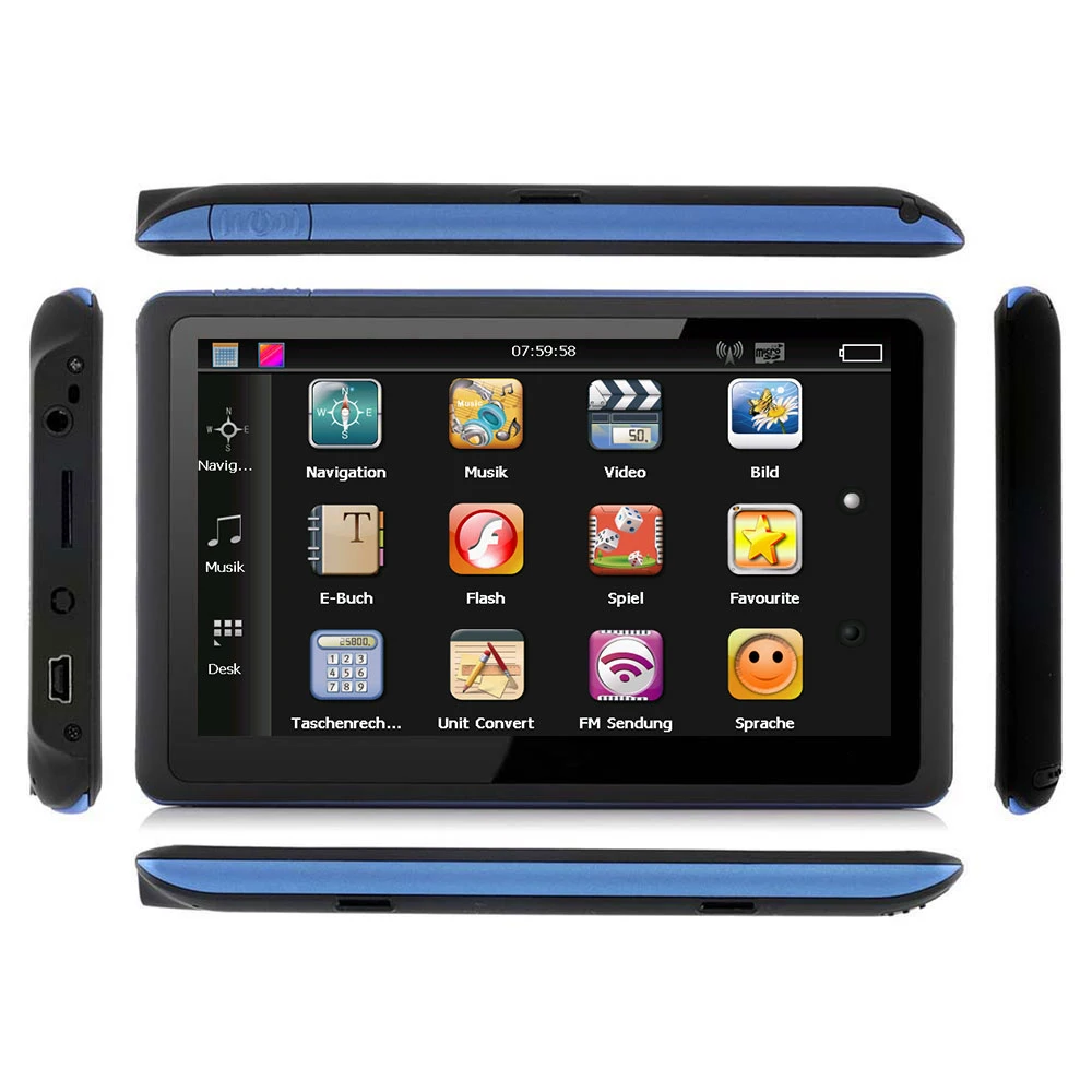  2019 8GB ROM GPS Navigation Car Pratical Turn-By-Turn HD GPS Navigator for Driver Alerts Drop Shipp