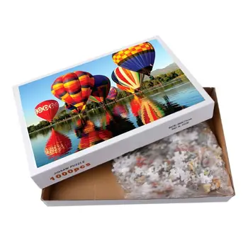 

Balloon Paper 1000 Pieces Puzzles for Adults & Kid's Challenge Jigsaw Puzzle Educational Landscape Puzzles Game Play Toys