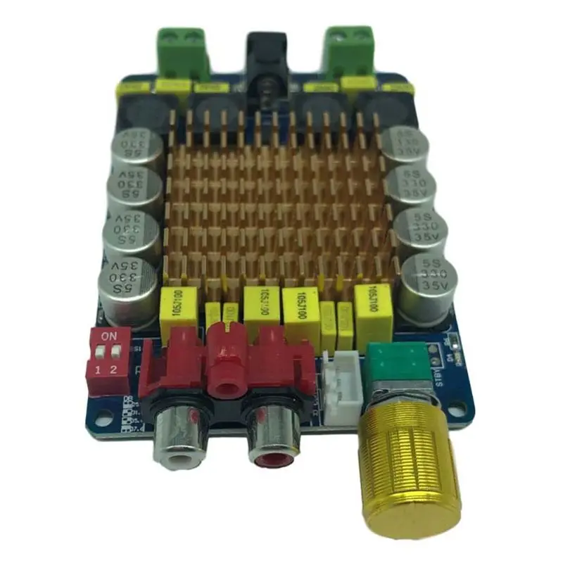 

TDA7498 Dual-Channel Class D 2x100W Digital Audios Stereo Amplifier Board Component Power Amplificador