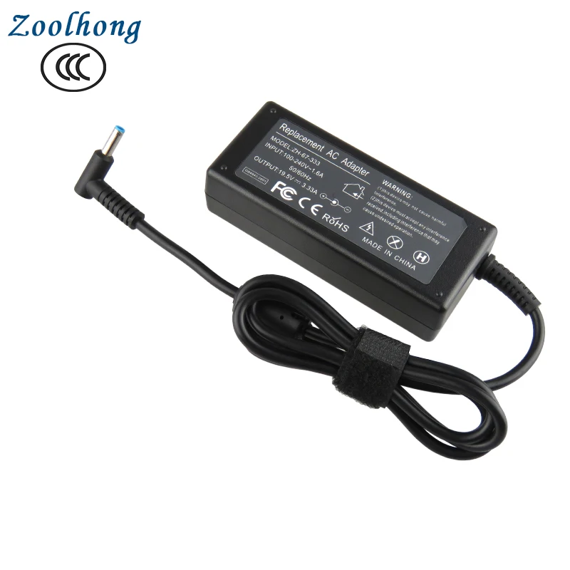 19.5V 3.33A 65W Laptop AC Power Adapter Charger For Hp Envy14/15