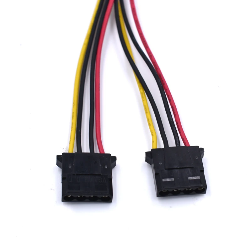 Компьютер Molex 4Pin IDE источник питания Y сплиттер удлинитель кабель|molex 4 pin|4 pin power