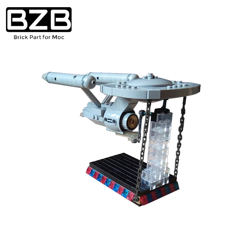 Конструктор BZB MOC Tensegrity Enterprise 43545 детали для украшения Детские кубики игры мозга