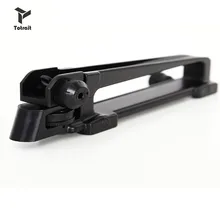 TOtrait M4 M16 AR15 съемная ручка для переноски и задний прицел W/передний прицел видеть через Пикатинни рейку комбо