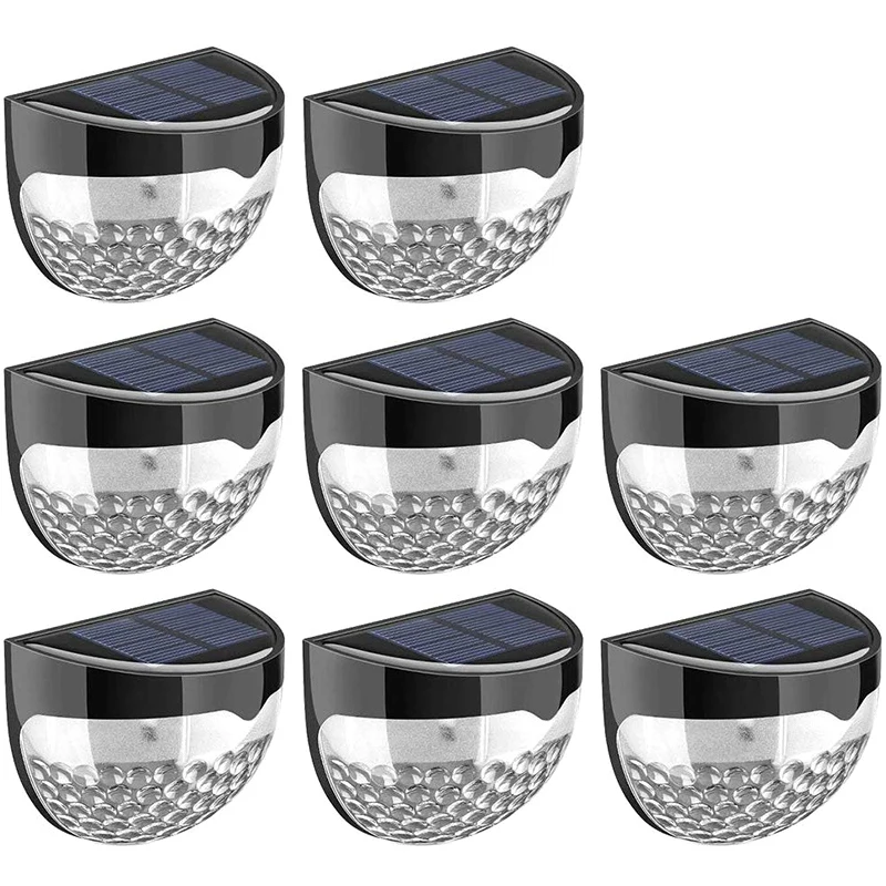 

New Solar Fence Lights, Decorative Lights LED Garden Lights, Waterproof Solar Lights Wireless Outdoor Lights for Patio, Fence, Y