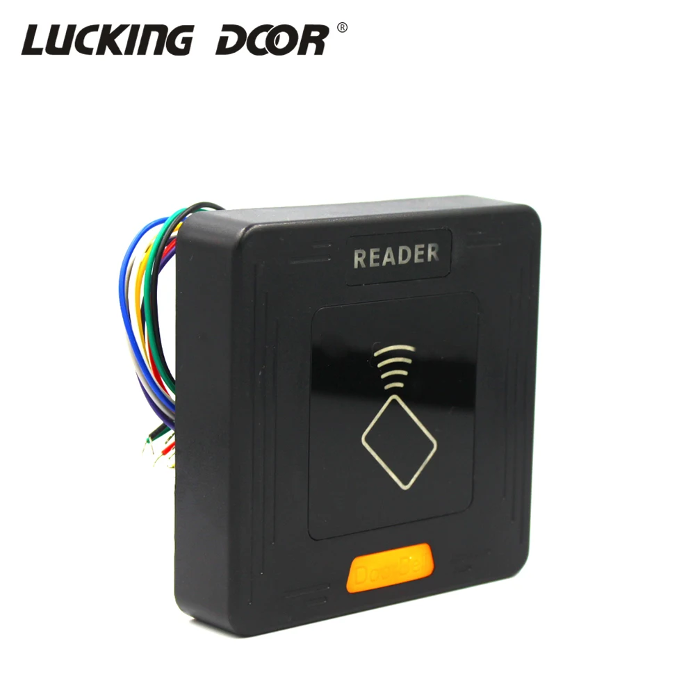 

Proximity 125KHZ RFID Card Reader Wiegand26 card reader Ip65 Waterproof Access Control Slave Reader Security EM ID Card Read D1