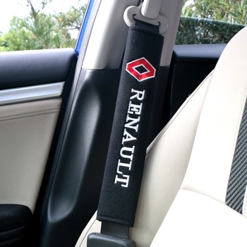 

Car Safety Seat Belt Pads Harness Safety Shoulder Strap Cushion Cover Shoulder Cover for Renault duster megane 2 logan renault