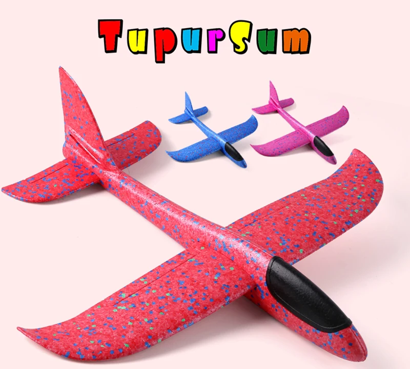 DIY ручной бросок Летающий Эпп планер игрушечный самолет для детей пена модель аэроплана вечерние сумки наполнители Летающий планер самолет игрушки игры