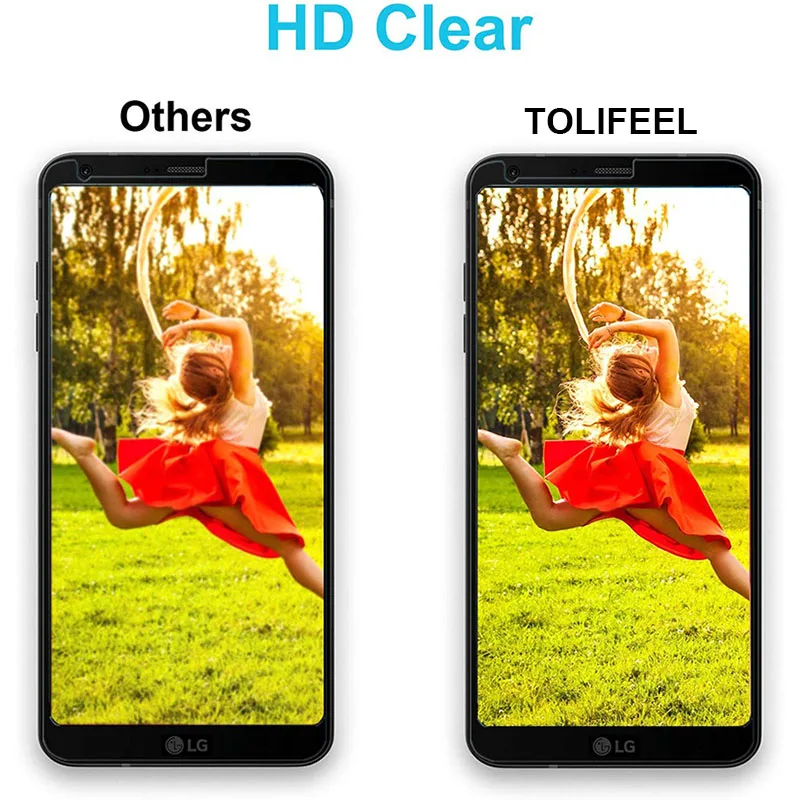 2 шт закаленное стекло для LG G6 защита экрана 9H 2.5D телефон на Защитное стекло для LG G6 стекло