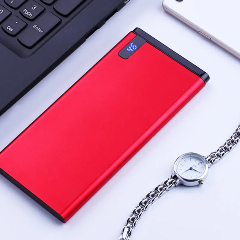 20000 мАч Внешний аккумулятор для iPhone Xiaomi Mi 9 20000 мАч портативное зарядное устройство Внешний аккумулятор для huawei P30 - Цвет: Красный