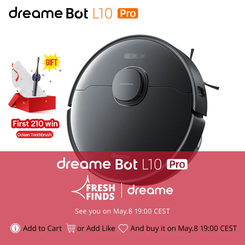 Robot sprzątający Xiaomi Dreame Bot L10 Pro z Polski za $359.49 / ~1378zł