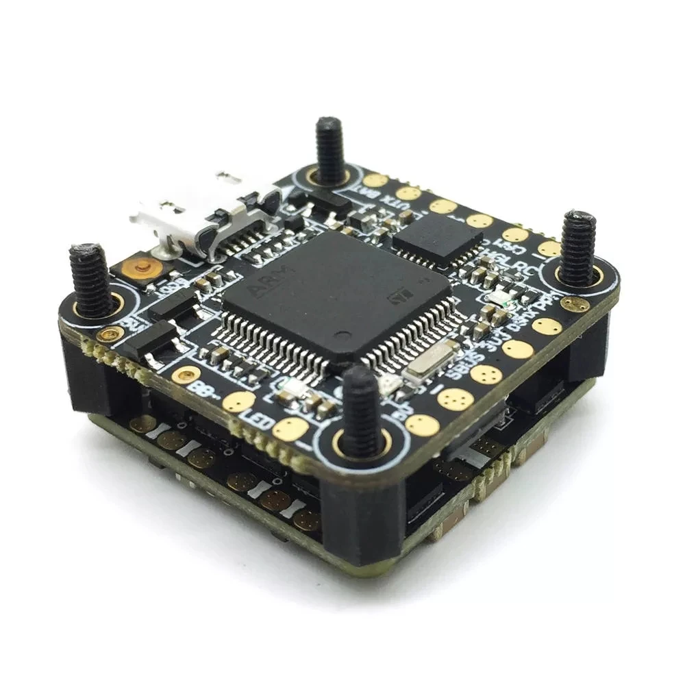 HGLRC XJB F413 Omnibus F4 Контроллер полета и 13A Blheli_S 2-3S 4 в 1 бесщеточный ESC для радиоуправляемого дрона