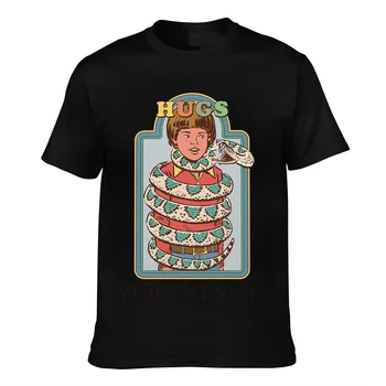 

Satana Uomini Della Maglietta Demone Morte Spaventoso Male Divertente Alien Grim Reaper T-shirt