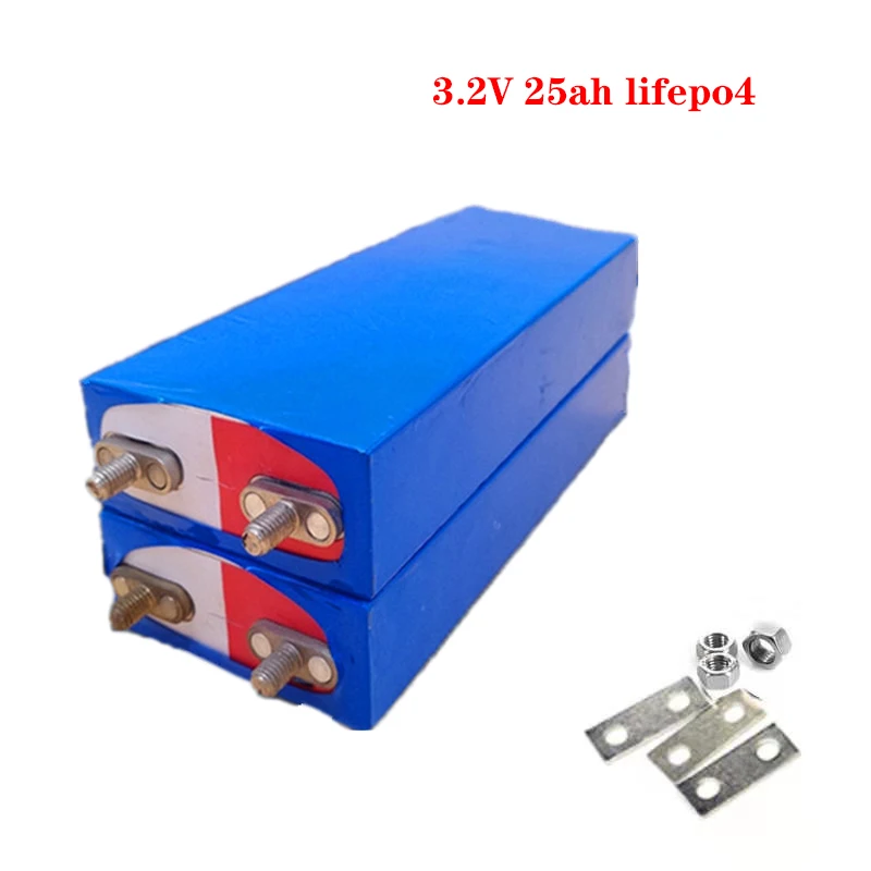 

lifepo4 3.2v 25Ah lithium battery Lithium iron phosphate deep cycles for diy 48v 12V 100Ah Solar energy portable power supply