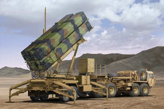 1:35 M983 трейлер и MIM 104F Патриот ракетная система (PAC 3) 1/35 пластиковый Собранный