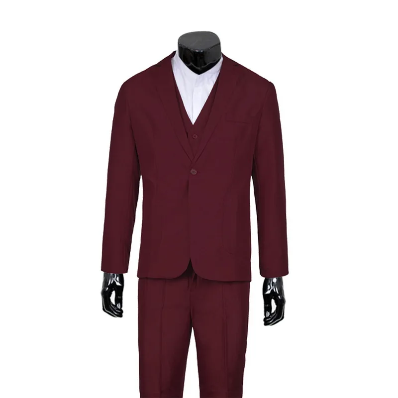 Litthing Men Blazers Suit Sets Autumn Business Office Men Blazers 3 Pcs Suti +vest + Pants Solid Long Sleeves Fomarl Sweatwears Litthing Men Blazers Suit Sets Autumn Business Office Men Blazers 3 Pcs Suti +vest + Pants Solid Long Sleeves Fomarl Sweatwears