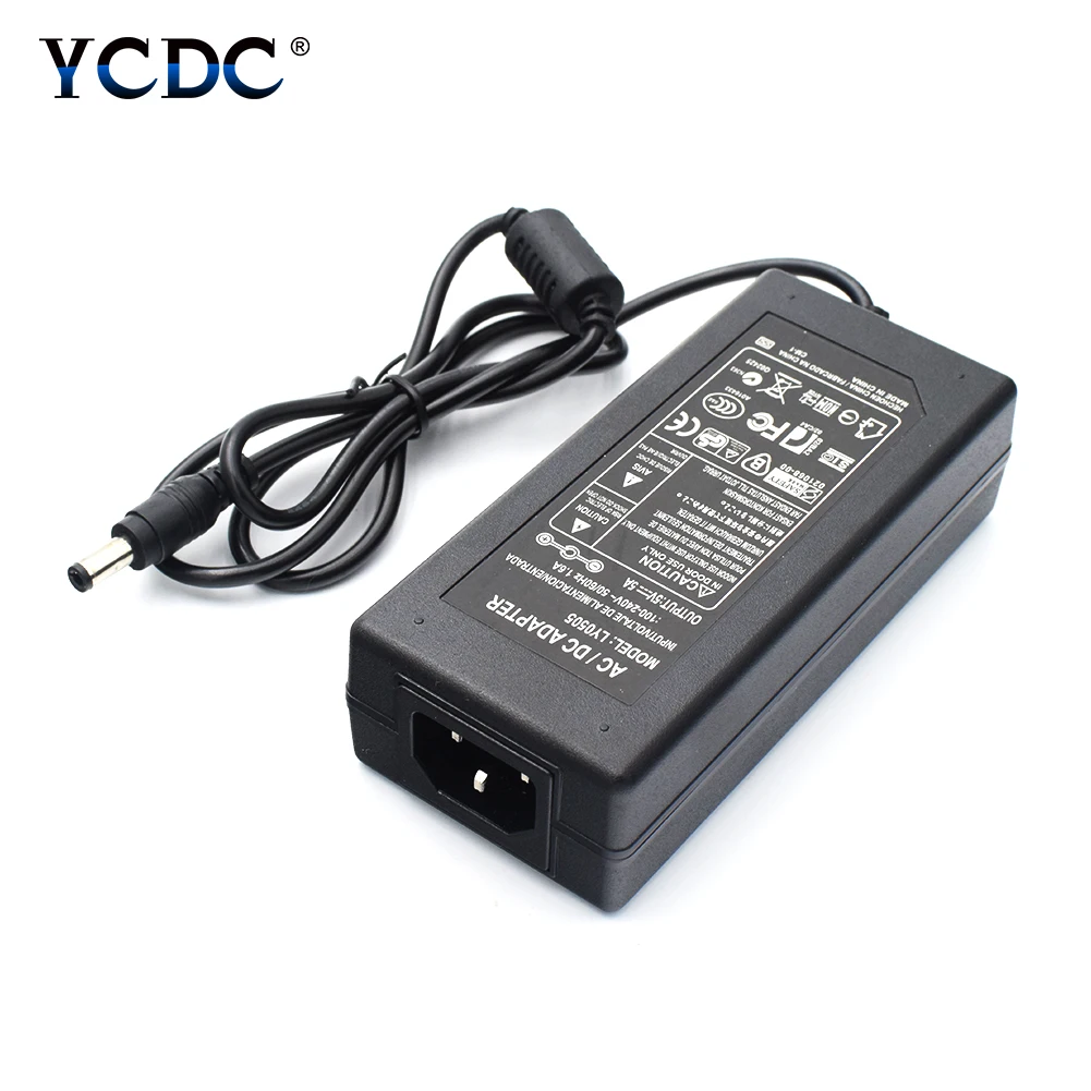

Power Supply Adapter Wall Charger Transformer AC100-240V to DC 5V 5A US EU UK AU Plug Practical for LED Strips Lights
