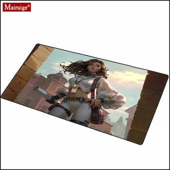 

Julia Girl Fantasy Large Mousepad XXL Gming Mouse Pad 900x400mm Big Persona Role Playing Keyboard Pad Mouse Mat Computer Persona
