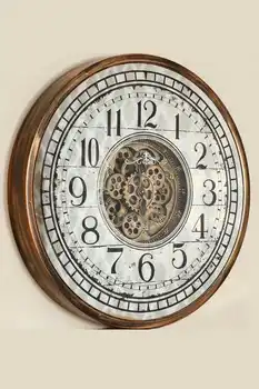 

Luxury Decorative Wheel Clock 4 | Home Decoration | Wall Clock | Made in Turkey | Free Shipping