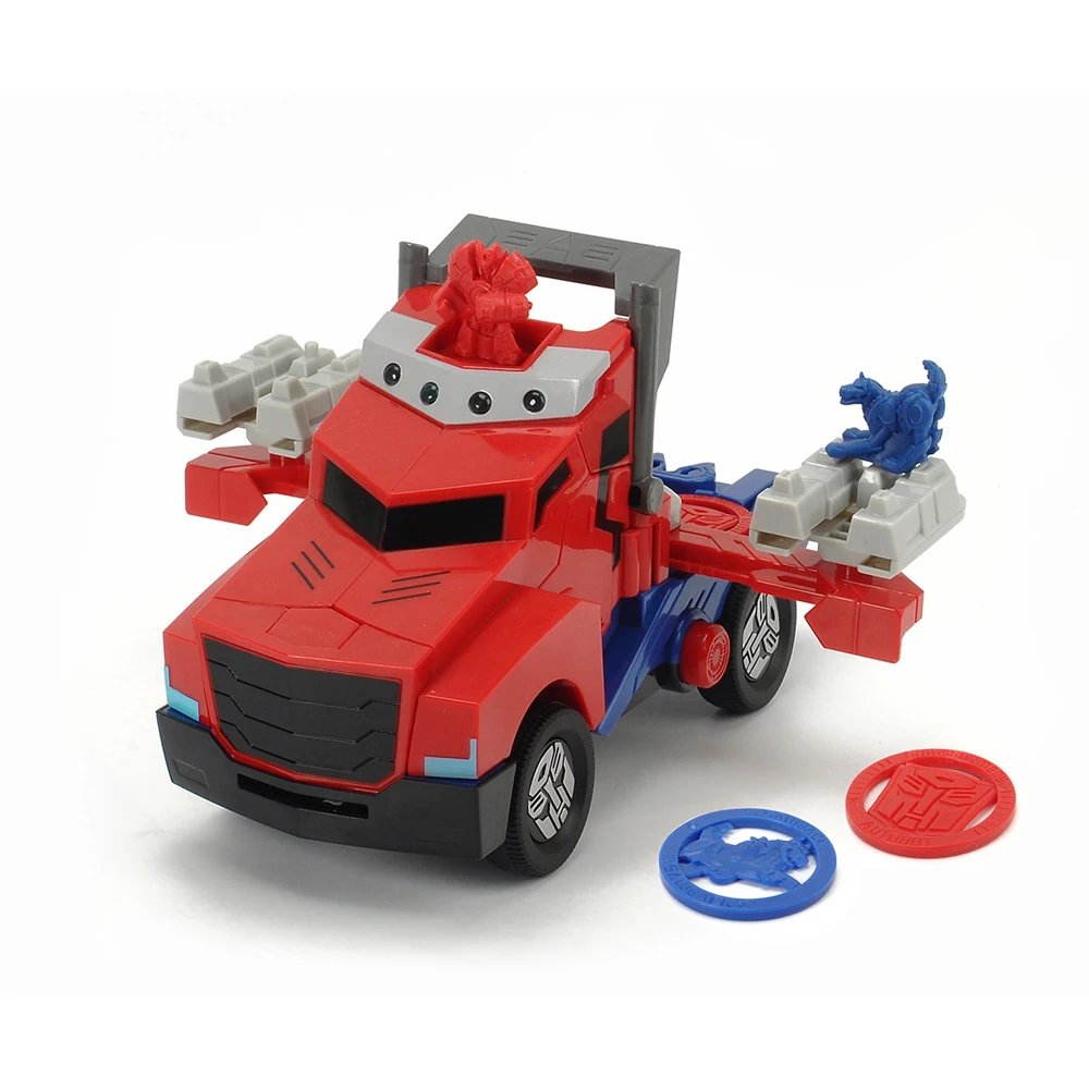 Трансформеры, Боевой трейлер Optimus Prime со светом и звуком, "DICKI", 23см, 1/6