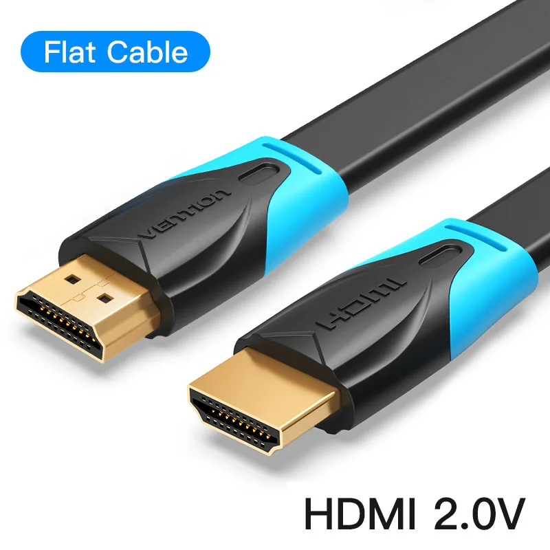 Vention Ultra HD High-Speed HDMI Cable, Male to Male, 4K and 3D Support, Multiple Lengths