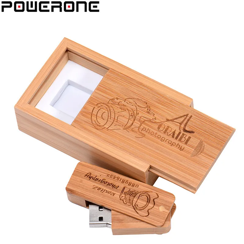 POWERONE USB 2 0 деревянный квадратный армейский нож Pendrive 64 ГБ 32 16 8 4 Usb флэш накопитель