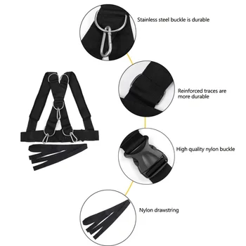 

Workout Assistance Trainer Resistance Physical Training Resistance Rope Kit Speed Running Shoulder Sled Harness