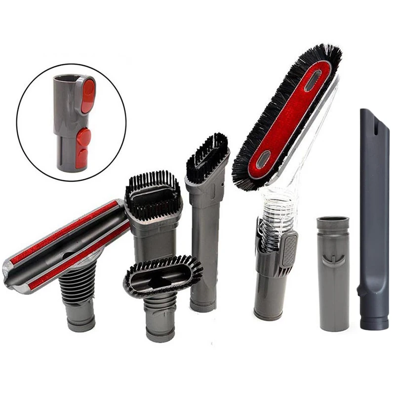 8PCS Vacuum Suction Head Brush Connector Replace For Dyson DC05 DC07 DC08 DC14