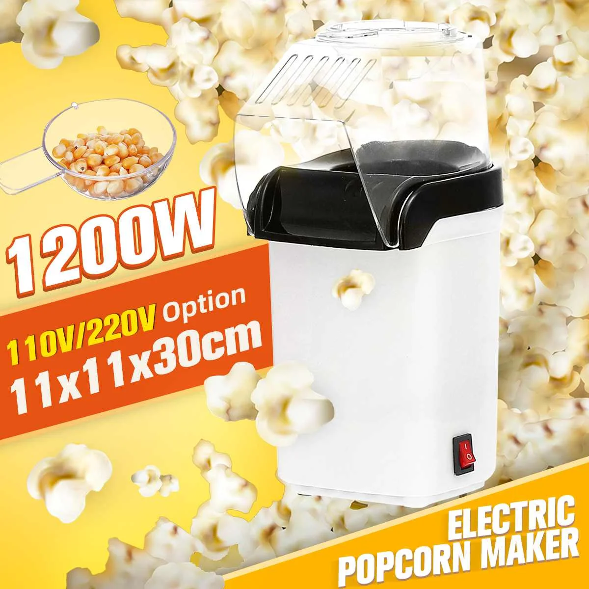 tabletop popcorn maker