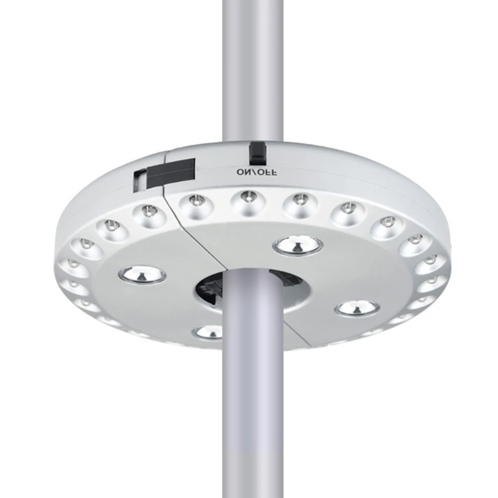 4 5 V 0 W 100lum 28 LEDs патио зонтик свет полюс палатка лагерь газон лампа
