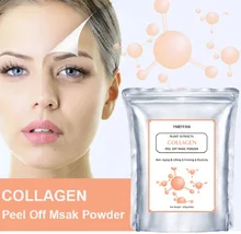 

Deeply Cleansing Hydrating Jelly Spa Facial Mask Brightening Soft Film Powder Beauty Natural Collagen Peel Off Modeling Mask