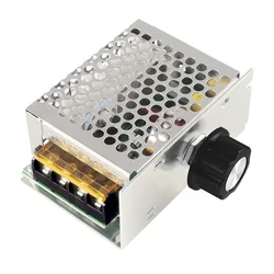 Contrôleur de vitesse de moteur SCR 4000W 220V AC, 1 pièce, régulateur de tension, variateur de température pour chauffe eau de four électrique 