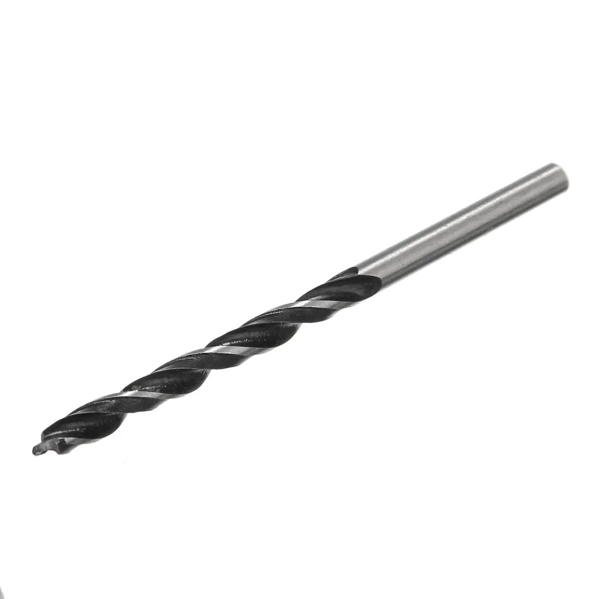 10pcs 3 Flutes Center Drill Bit 75mm Length Woodworking Tool 4mm Diam Twist Drill Bits for Drilling Wood
