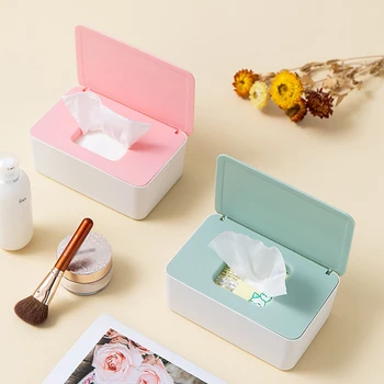 

1Pc Multi-purpose Disposable Mask Storage Box Tissue Holder Living Room Desktop Dust-proof Paper Boxes Tissue Box Storage Shelf