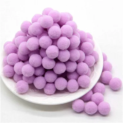 Mini Fluffy Soft Pom Poms for DIY Crafts and Decorations