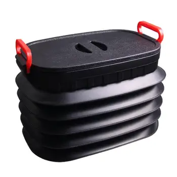 

18L Telescopic Storage Box Portable Folding Trash Can Outdoor Water Bucket Home Storage Toys