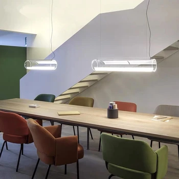 

Modern Metal Art for Garden Deco Pendant Lights Minimalist Glass Rope Lights Pendant Light Fixtures Dining Hanglamp Luminaria