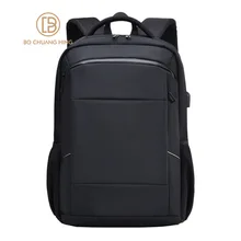 

2021 New Backpack Oxford Cloth Waterproof Backpack Business Gift Computer Bag Outdoor USB Schoolbag Hiking Backpack