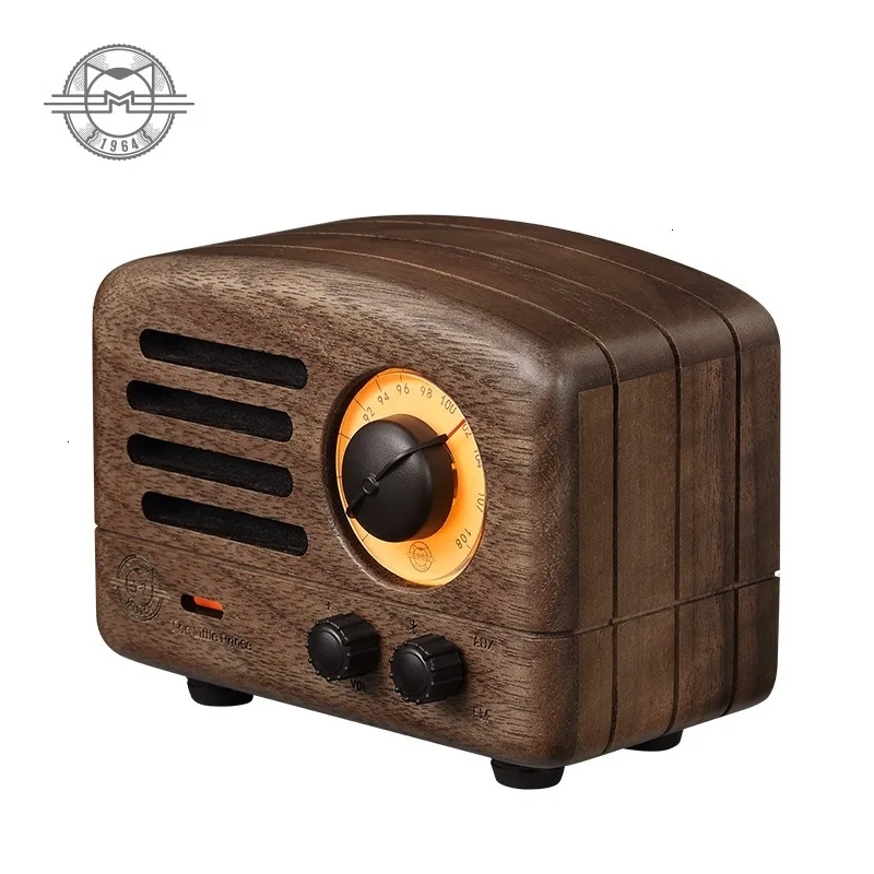 MaoKing(MUZEN) Bluetooth динамик MW-2/MW-2I Маленький принц FM радио Ручной Работы Деревянный сабвуфер ретро искусство подарок
