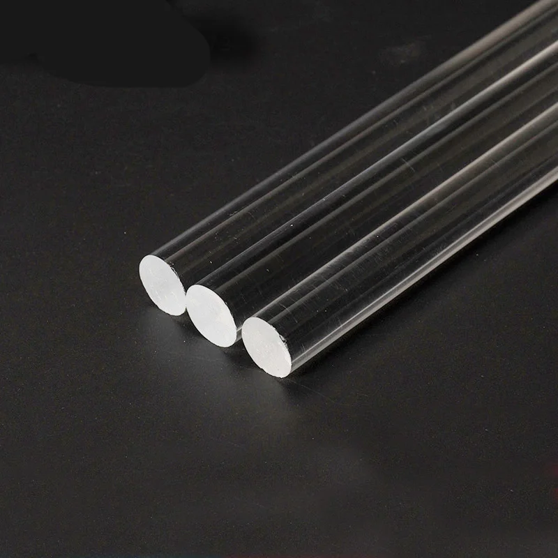 20mm Diameter Acrylic Rod/Bar Food Safe Round Clear 50mm up to 600mm Long 