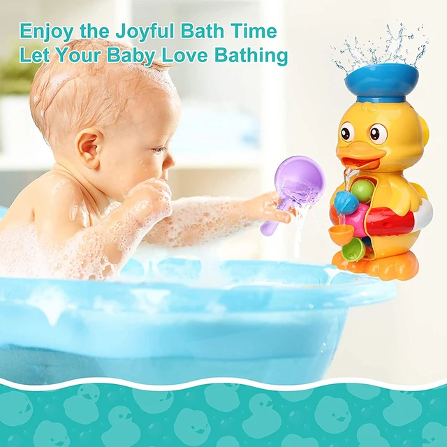 Baby Bath Toys For Kids Water Spray Whale Sucker Shower Swimming Pool Water Toys Shower Bath Toys for Baby Toddlers Bathtub Toys 2