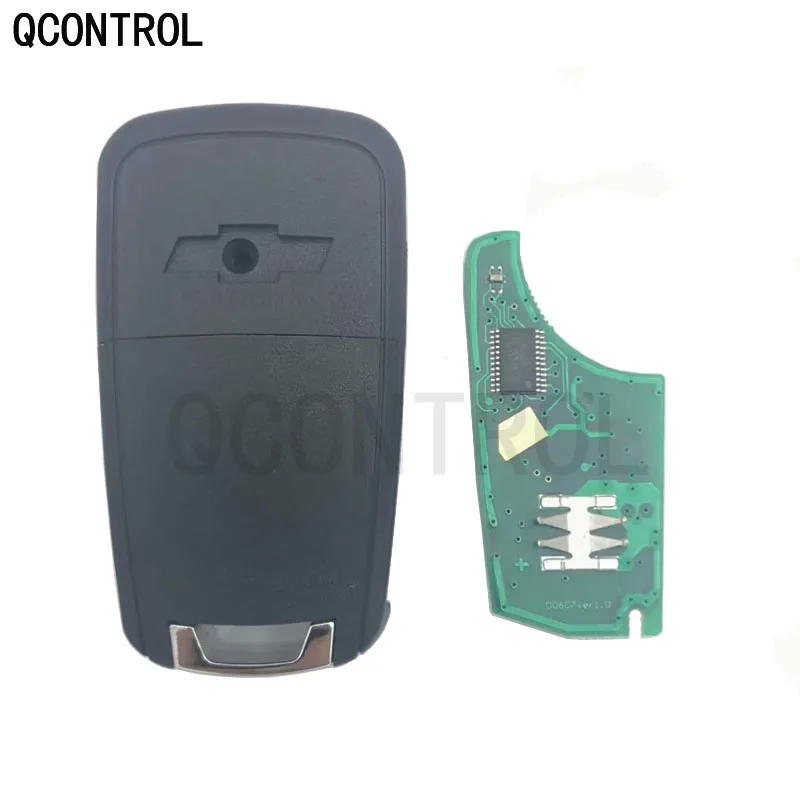 QCONTROL 2/3/4 кнопки Интеллектуальный Автомобильный ключ дистанционного управления для Chevrolet без ключа-go комфорт-доступа 433 МГц ID46 чип