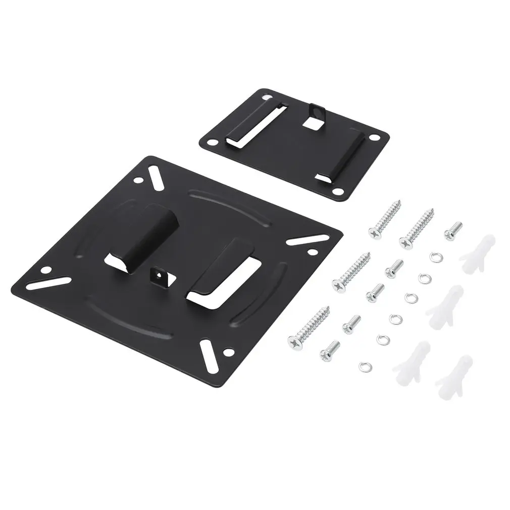 

New Universal Mount Heavy-gauge Cold Steel Material 14"-24" TV Wall Bracket for 14 16 17 19 20 22 23 24 LCD LED TV Wall Mount