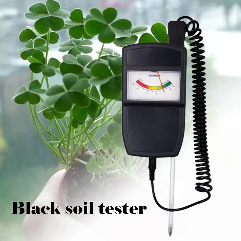 Portable Garden Soil Ph Meter Moisture Tester Soil Acidity Tester Analyzer With Lead For Garden Plant Flower