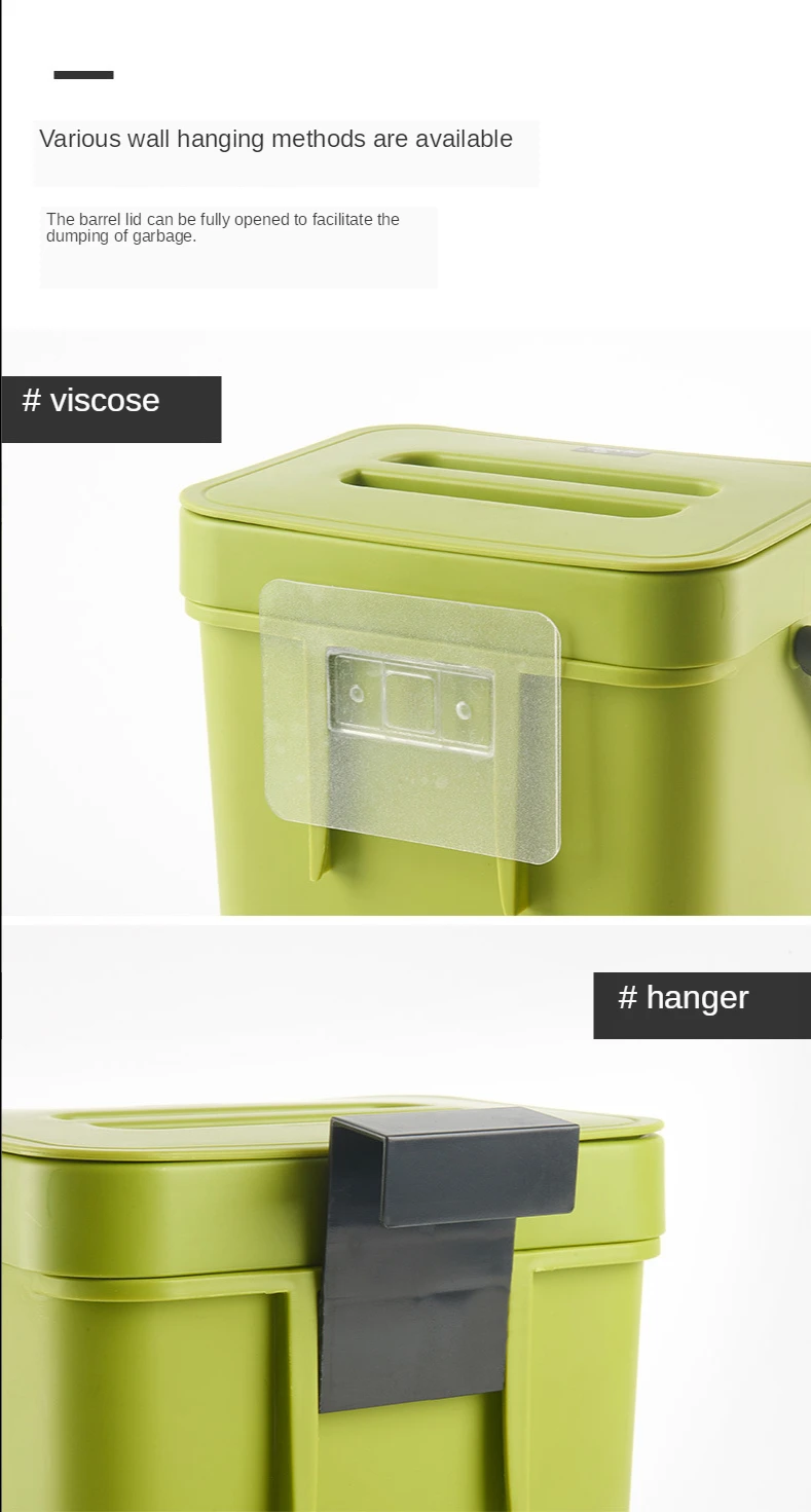 Hängende Mülleimer spezielle Umweltschutz hängende Box Tasche hohe  Haltbarkeit Müllkorb Wohn accessoires Küchengeräte - AliExpress