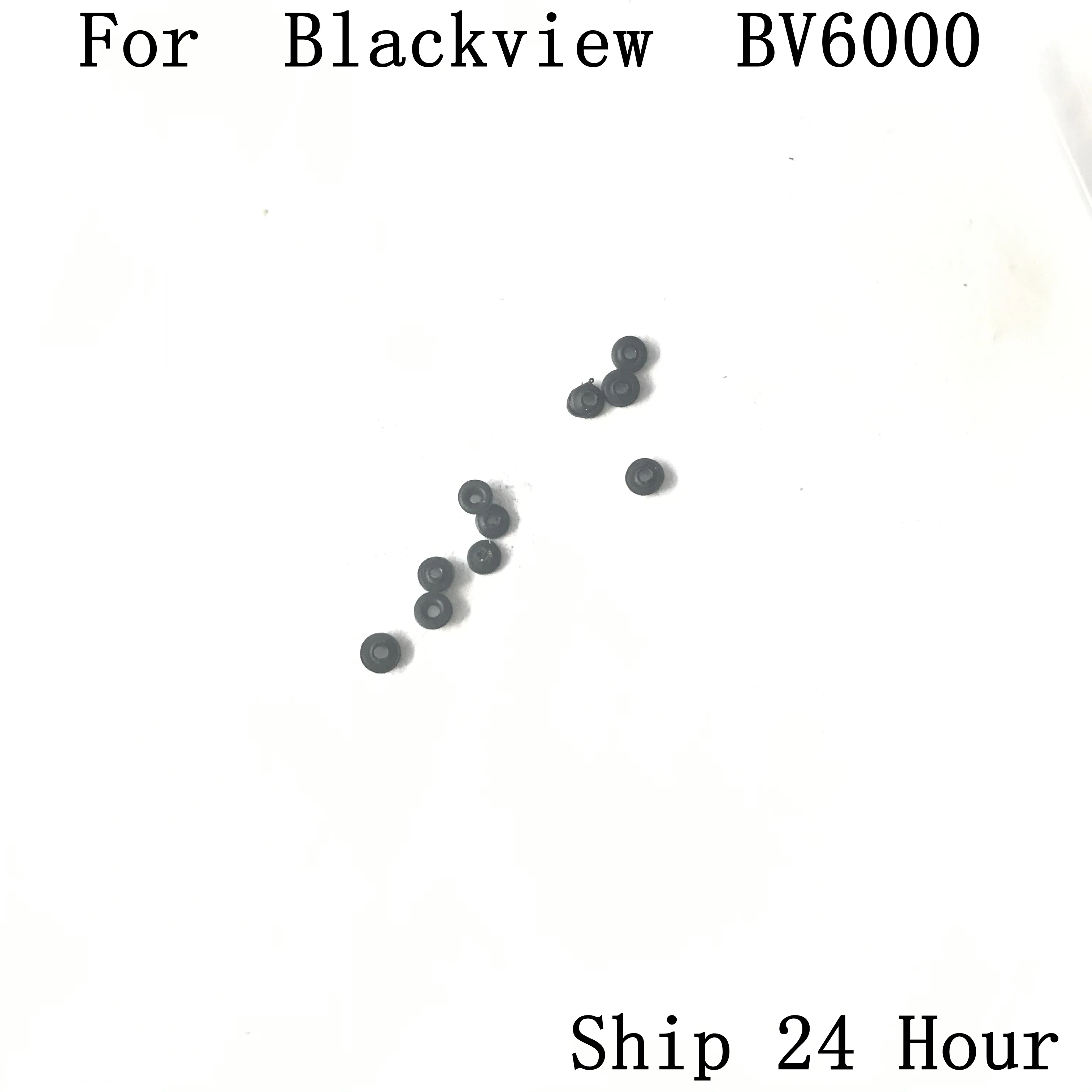

Blackview BV6000 Screws Pad black Rubber For Blackview BV6000S Repair Fixing Part Replacement