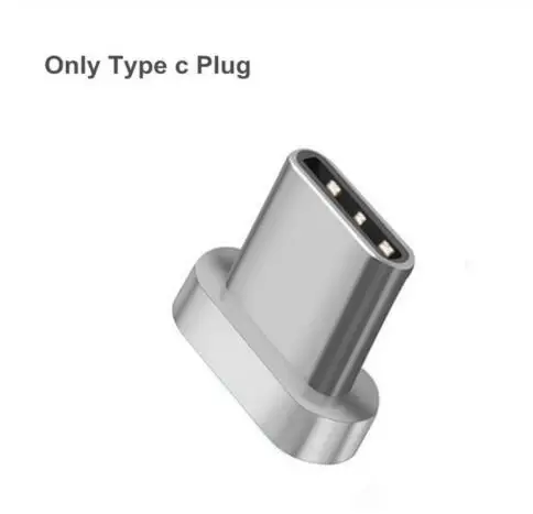 for type c Магнитный адаптер usb type C to type-C конвертер для huawei p30 pro Xiaomi samsung S10 Oneplus 7 pro телефонный кабель Разъем - Цвет: for type c