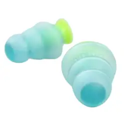 Reusable 1 Pair Durable Reduce Infection Ear Plugs Convenient Sleeping Ear Plugs Sound Blocking   for Working