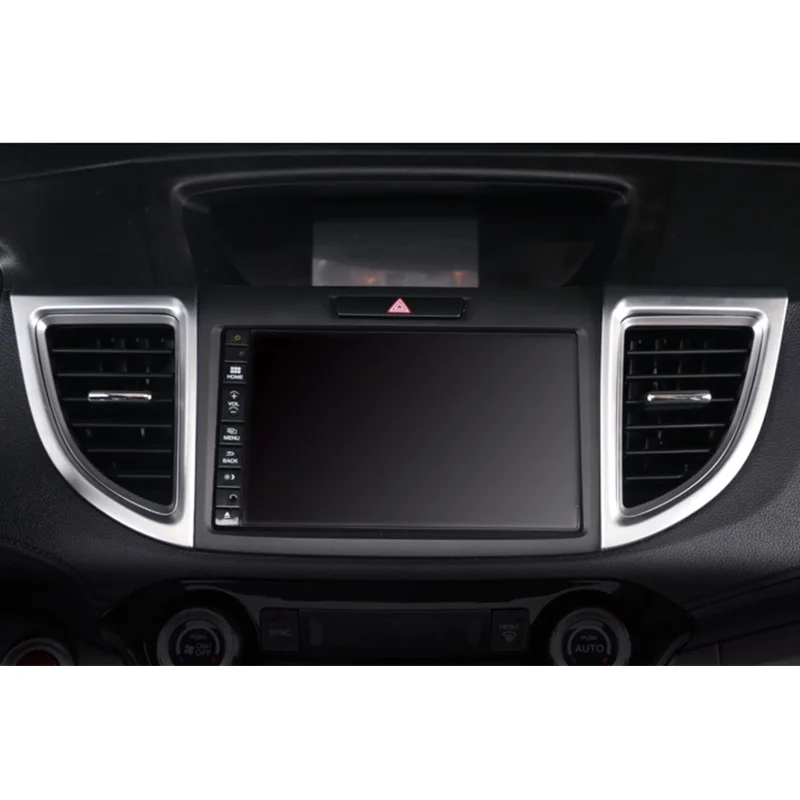 Автомобиль Матовый Интерьер кондиционер вентиляционное отверстие выход CD Видео крышка планки для Honda CRV CR-V 7 шт