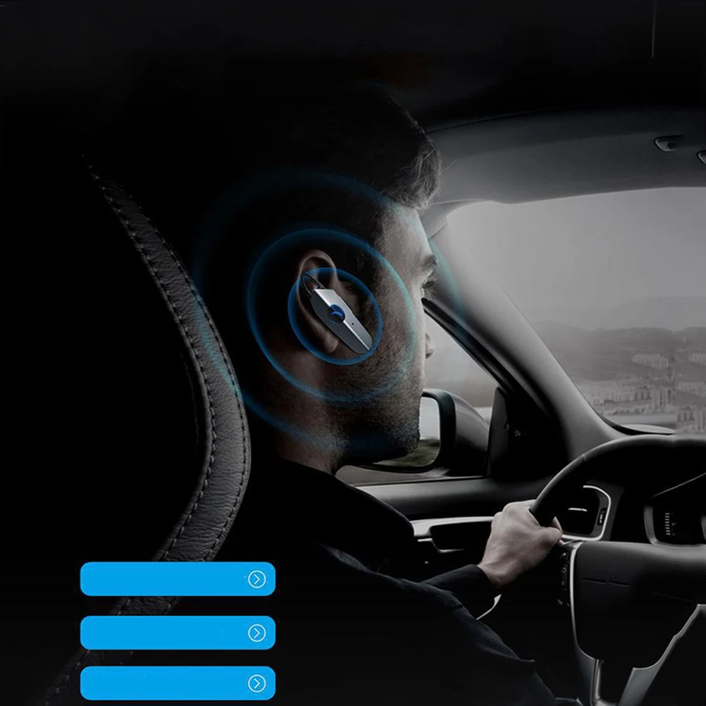 1 Набор из 5,0 беспроводной гарнитуры для автомобиля, гарнитура с USB, MP3 плейер, автомобильный комплект с зарядной док-станцией, Автомобильный MP3-плеер(черный